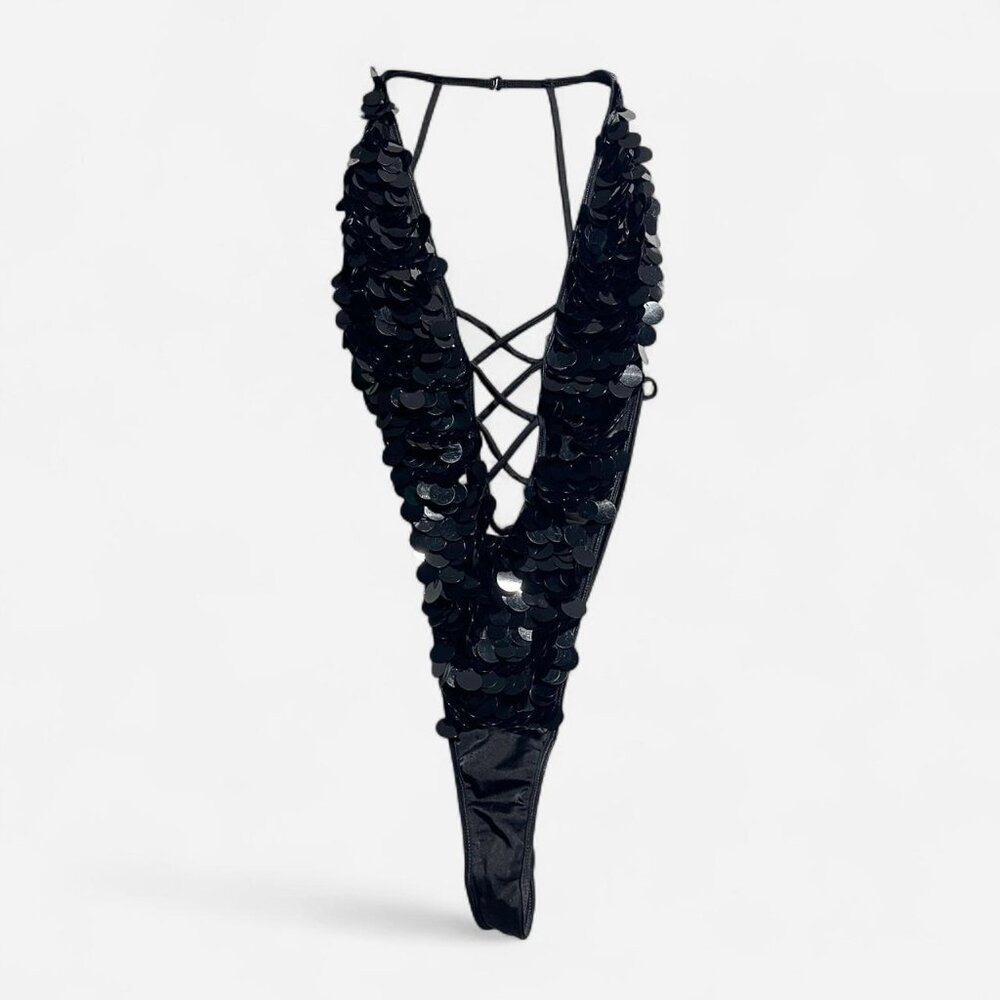 Sequin bodysuit Seduction by Frederic’s of Hollywood